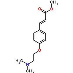 (2E)-3-[4-[2-(Dimethylamino)ethoxy]phenyl]-2-propenoic Acid Methyl Ester structure