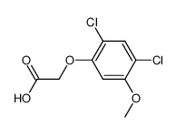 (2,4-dichloro-5-methoxy-phenoxy)-acetic acid Structure