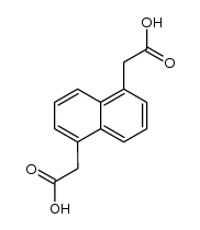 Naphthalene-1,5-diacetic acid Structure