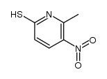 6-methyl-5-nitro-2-pyridinethiol结构式