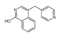 4-(pyridin-4-ylmethyl)-2H-isoquinolin-1-one结构式