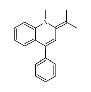 1-methyl-4-phenyl-2-(propan-2-ylidene)-1,2-dihydroquinoline Structure