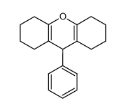 9-phenyl-1,2,3,4,5,6,7,8-octahydro-9H-xanthene结构式