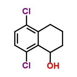 5,8-Dichloro-1,2,3,4-tetrahydro-1-naphthalenol Structure