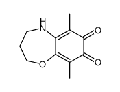 1,5-Benzoxazepine-7,8-dione,2,3,4,5-tetrahydro-6,9-dimethyl-(8CI) picture