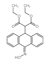 diethyl 2-(10-hydroxyimino-9H-anthracen-9-yl)propanedioate picture