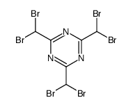 2,4,6-tris(dibromomethyl)-1,3,5-triazine Structure