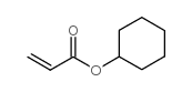 丙烯酸环己酯结构式