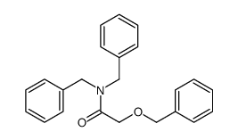 N,N-dibenzyl-2-phenylmethoxyacetamide结构式