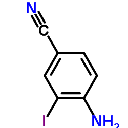 4-Amino-3-iodobenzonitrile structure