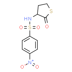 4-nitro-N-(2-oxotetrahydrothiophen-3-yl)benzenesulfonamide picture
