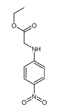 N-(4-Nitrophenyl)glycine ethyl ester结构式