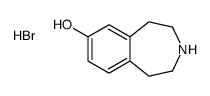 2,3,4,5-tetrahydro-1H-3-benzazepin-7-ol,hydrobromide Structure