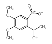 (1S)-1-(2,3-dimethoxy-6-nitrophenyl)ethanol结构式