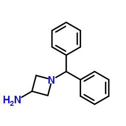 3-氨基-1-二苯甲基氮杂环丁烷结构式