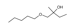 2-methyl-1-pentyloxy-butan-2-ol Structure