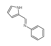 N-(pyrrol-2-ylidenemethyl)aniline结构式