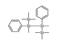 trimethyl-[methyl-(methyl-phenyl-trimethylsilylsilyl)-phenylsilyl]silane Structure