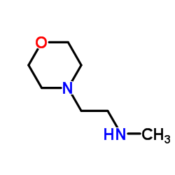 N-Methyl-2-(4-morpholinyl)ethanamine structure