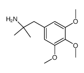 3,4,5-trimethoxy-α,α-dimethylphenethylamine结构式