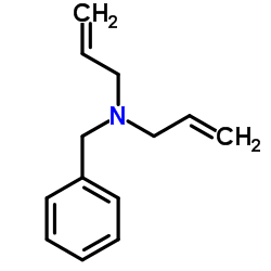 N-Allyl-N-benzyl-2-propen-1-amine结构式