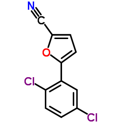 5-(2,5-Dichlorophenyl)-2-furonitrile Structure