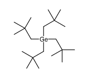 tetrakis(2,2-dimethylpropyl)germane Structure