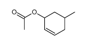 5-methylcyclohex-2-enyl acetate Structure