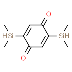 2,5-Cyclohexadiene-1,4-dione, 2,5-bis(dimethylsilyl)- (9CI)结构式