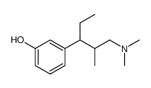 (±)-3-(1-(dimethylamino)-2-methylpentan-3-yl)phenol结构式