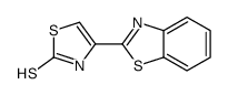 4-(1,3-benzothiazol-2-yl)-3H-1,3-thiazole-2-thione结构式