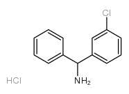 C-(3-CHLORO-PHENYL)-C-PHENYL-METHYLAMINE HYDROCHLORIDE Structure