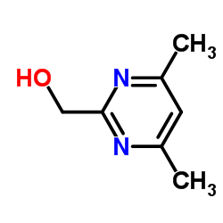 (4,6-Dimethylpyrimidin-2-yl)methanol Structure