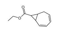 anti-8-Ethoxycarbonylbicyclo[5.1.0]octa-2,4-diene结构式