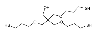 Tris-(β-mercaptopropyl)-pentaerythritol-aether Structure