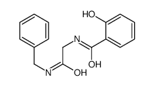 N-[2-(benzylamino)-2-oxoethyl]-2-hydroxybenzamide结构式