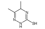 5,6-dimethyl-4,5-dihydro-2H-1,2,4-triazine-3-thione结构式