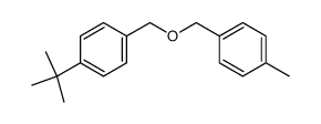 (4-tert-butyl-benzyl)-(4-methyl-benzyl)-ether Structure