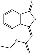 (E)-ethyl 2-(3-oxoisobenzofuran-1(3H)-ylidene)acetate Structure