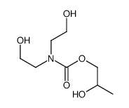 2-hydroxypropyl N,N-bis(2-hydroxyethyl)carbamate结构式