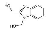 (9ci)-1H-苯并咪唑-1,2-二甲醇结构式