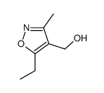 (5-ethyl-3-methyl-1,2-oxazol-4-yl)methanol Structure