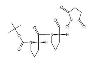 Boc-Pro-Pro-Osu Structure