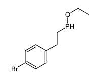 2-(4-bromophenyl)ethyl-ethoxyphosphane Structure
