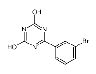 6-(3-bromophenyl)-1H-1,3,5-triazine-2,4-dione Structure
