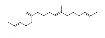 2,7,16-trimethyl-12-methylideneheptadeca-2,7,15-triene Structure