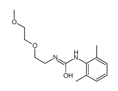 1-(2,6-dimethylphenyl)-3-[2-(2-methoxyethoxy)ethyl]urea结构式