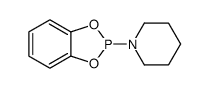 1-(1,3,2-benzodioxaphosphol-2-yl)piperidine结构式