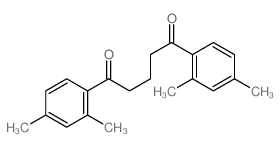 1,5-bis(2,4-dimethylphenyl)pentane-1,5-dione结构式