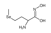 (2S)-2-amino-N-hydroxy-4-methylselanylbutanamide Structure